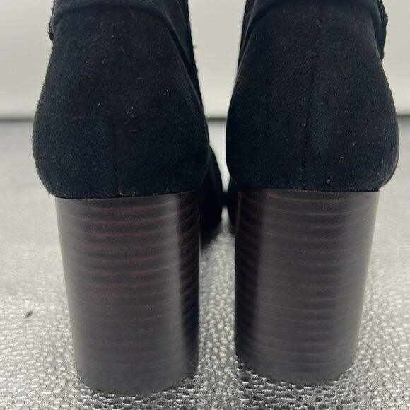 Bella Vita genuine leather suede black ankle bootie 7.5 - Picture 8 of 10